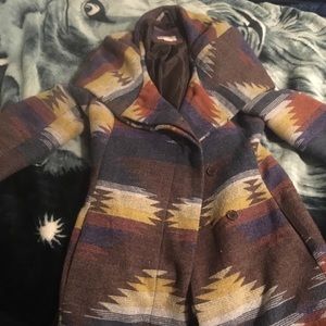 Cute Aztec printed jacket!